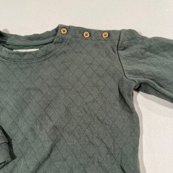 Grayson Collective Baby Boy 24M Dark Green Sweater - Picture 2 of 4
